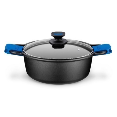 CACEROLA ALTA MONIX SOLID 24CMS ASAS SILICONA